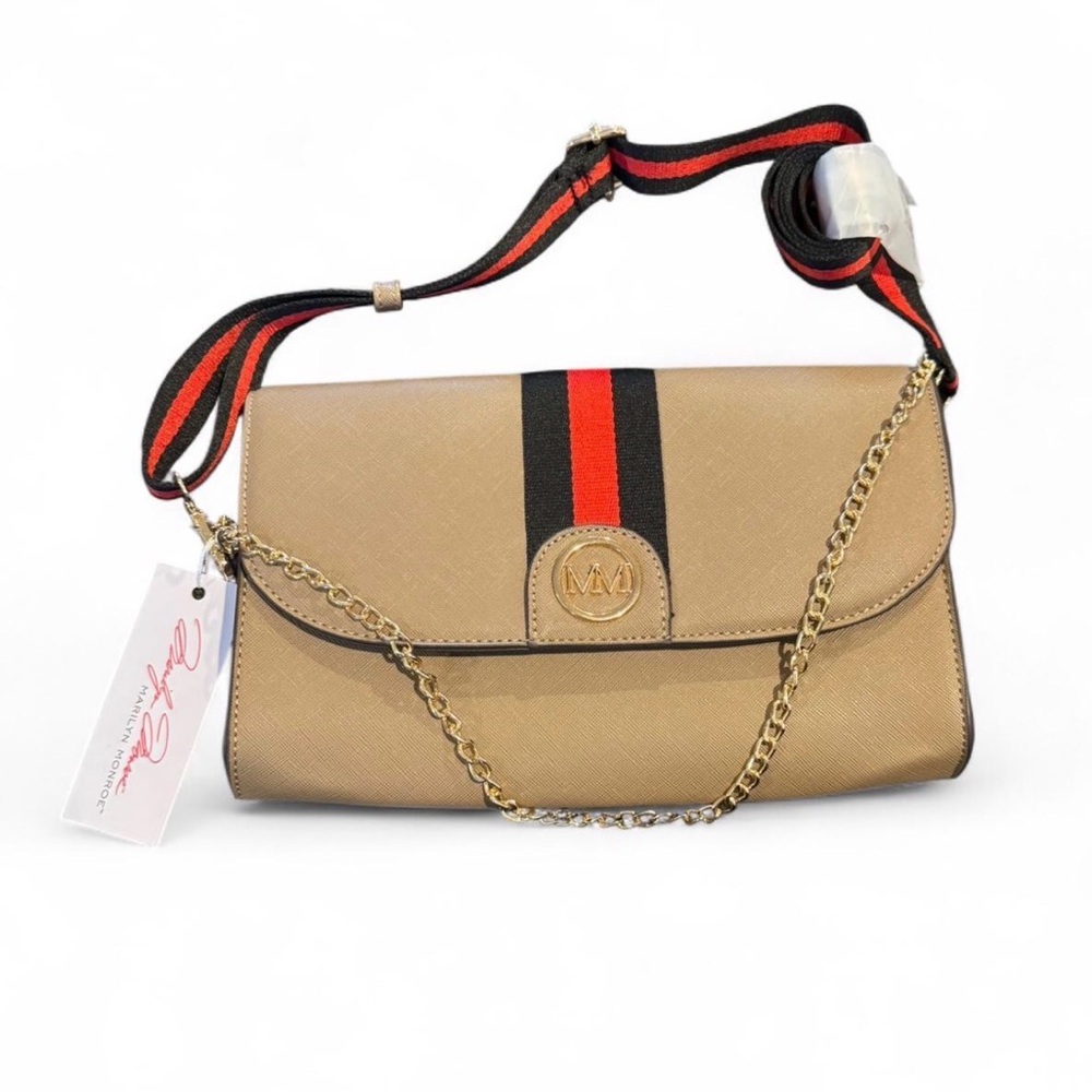 NWT Marilyn Monroe Crossbody Shoulder Handbag 2 Strap